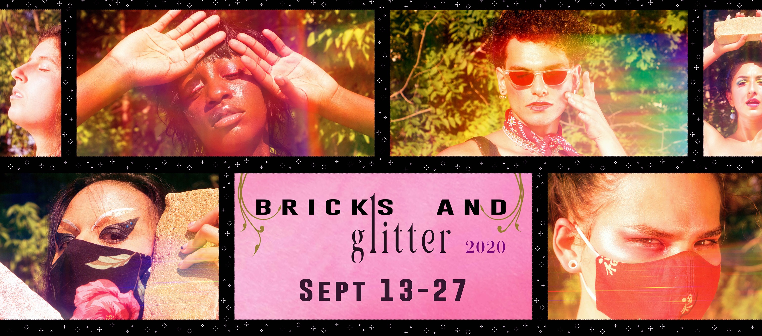 QueerEvents.ca - festival listing - bricks and glitter 2020 banner