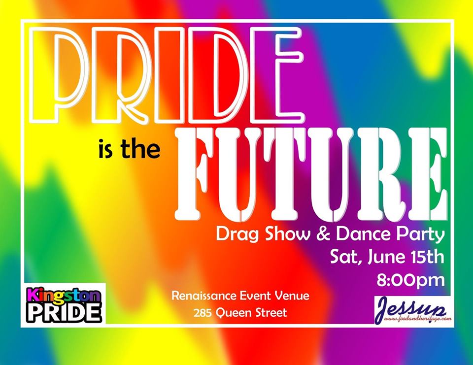 QueerEvents.ca - Kingston Pride Event - Pride is the Future - dance party event 