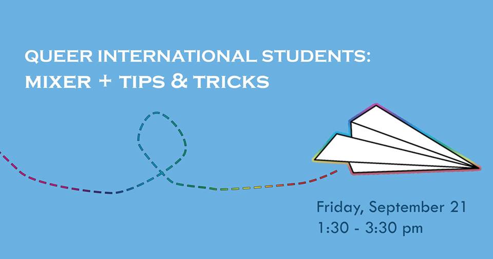 QueerEvents.ca - London event - QOM International Student Mixer