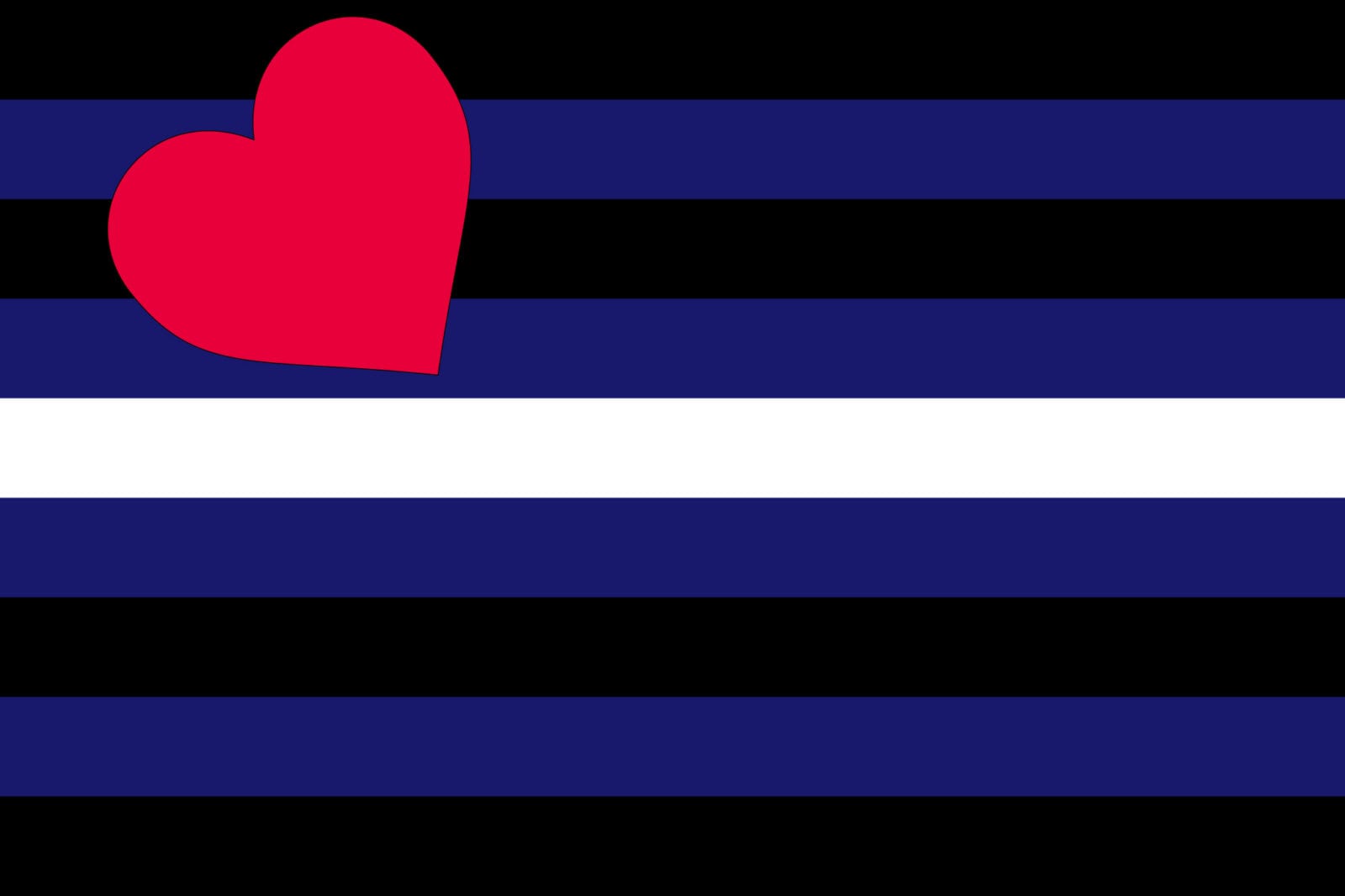QueerEvents.ca - Queer Flags - Leather Flag Image