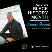 QueerEvents.ca - Notable QIPOC - Dionne Brand