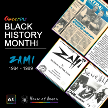 QueerEvents.ca - queer history - community intiatives zami